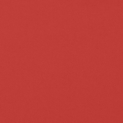 Almofadões banco jardim 2 pcs 200x50x7cm tecido oxford vermelho