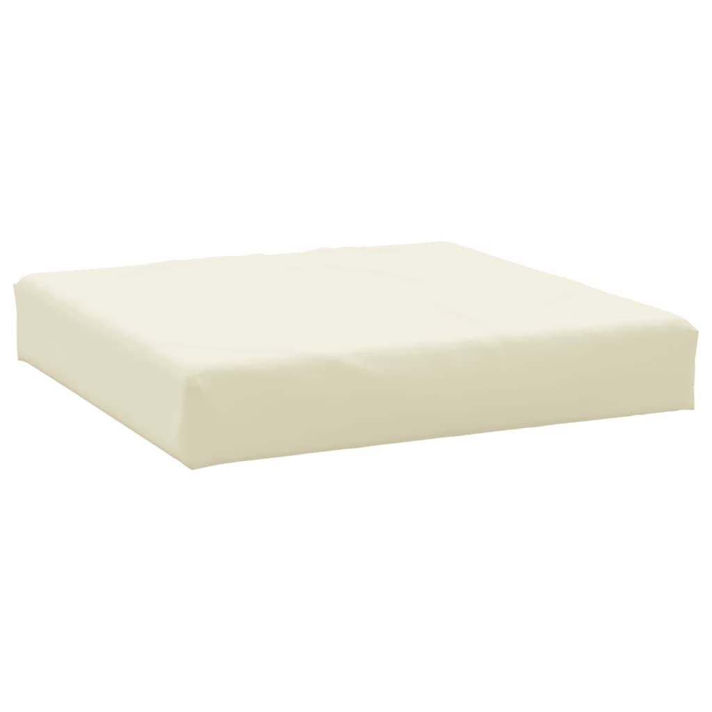 Almofadões p/ paletes 2 pcs tecido oxford branco nata