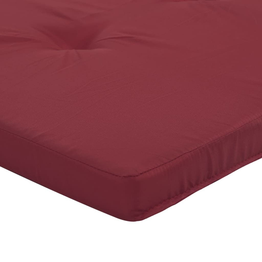 Almofadões cadeira adirondack 2pcs tecido oxford vermelho tinto