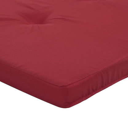 Almofadões cadeira adirondack 2pcs tecido oxford vermelho tinto