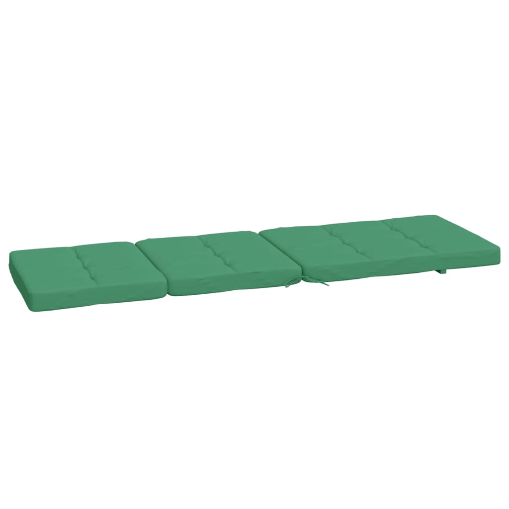 Almofadões p/ cadeira de terraço 2 pcs tecido oxford verde