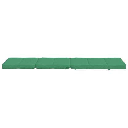 Almofadões p/ cadeira de terraço 2 pcs tecido oxford verde