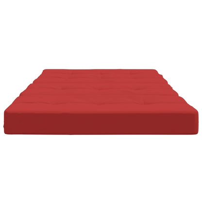 Almofadões p/ cadeira de terraço 2 pcs tecido oxford vermelho