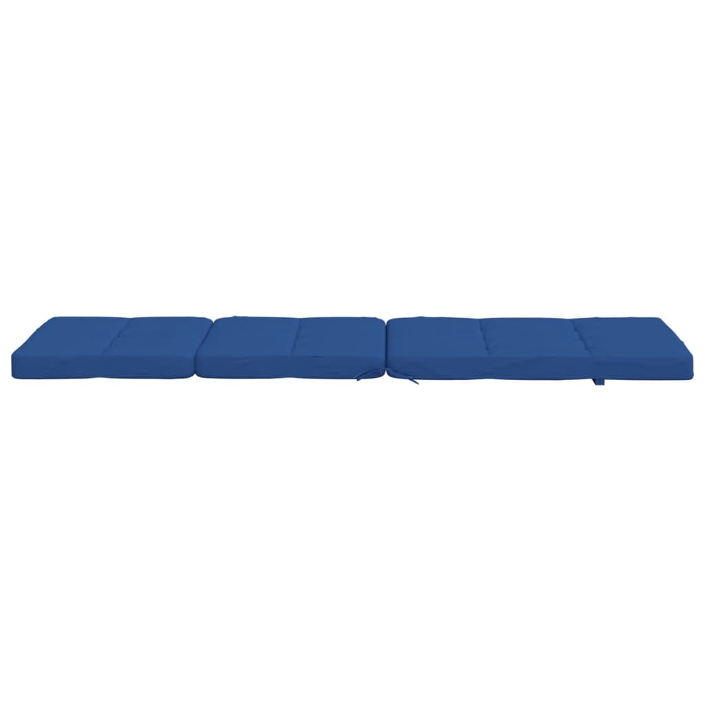 Almofadões p/ cadeira de terraço 2 pcs tecido oxford azul real