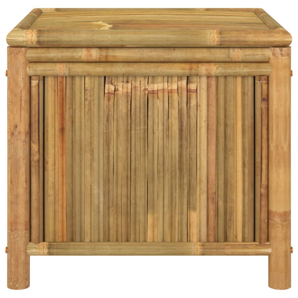 Caixa de arrumação para jardim 60x52x55 cm bambu