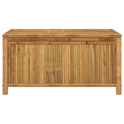 Caixa de arrumação para jardim 110x52x55 cm bambu