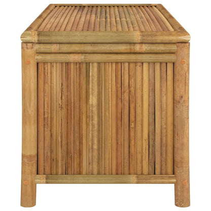 Caixa de arrumação para jardim 110x52x55 cm bambu