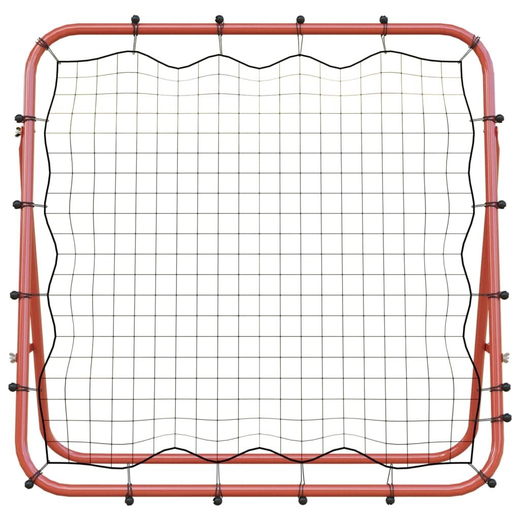 Rede de ressalto para futebol ajustável 96x80x96 cm aço e PE