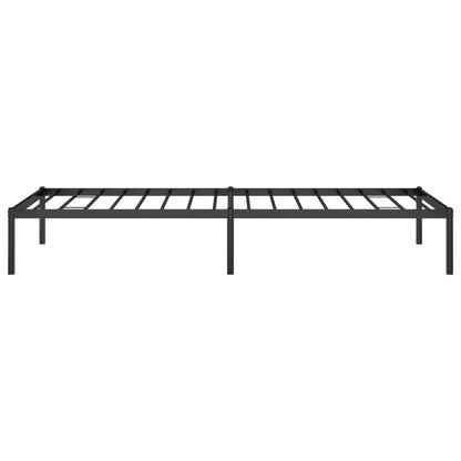 Estrutura de cama 80x200 cm metal preto