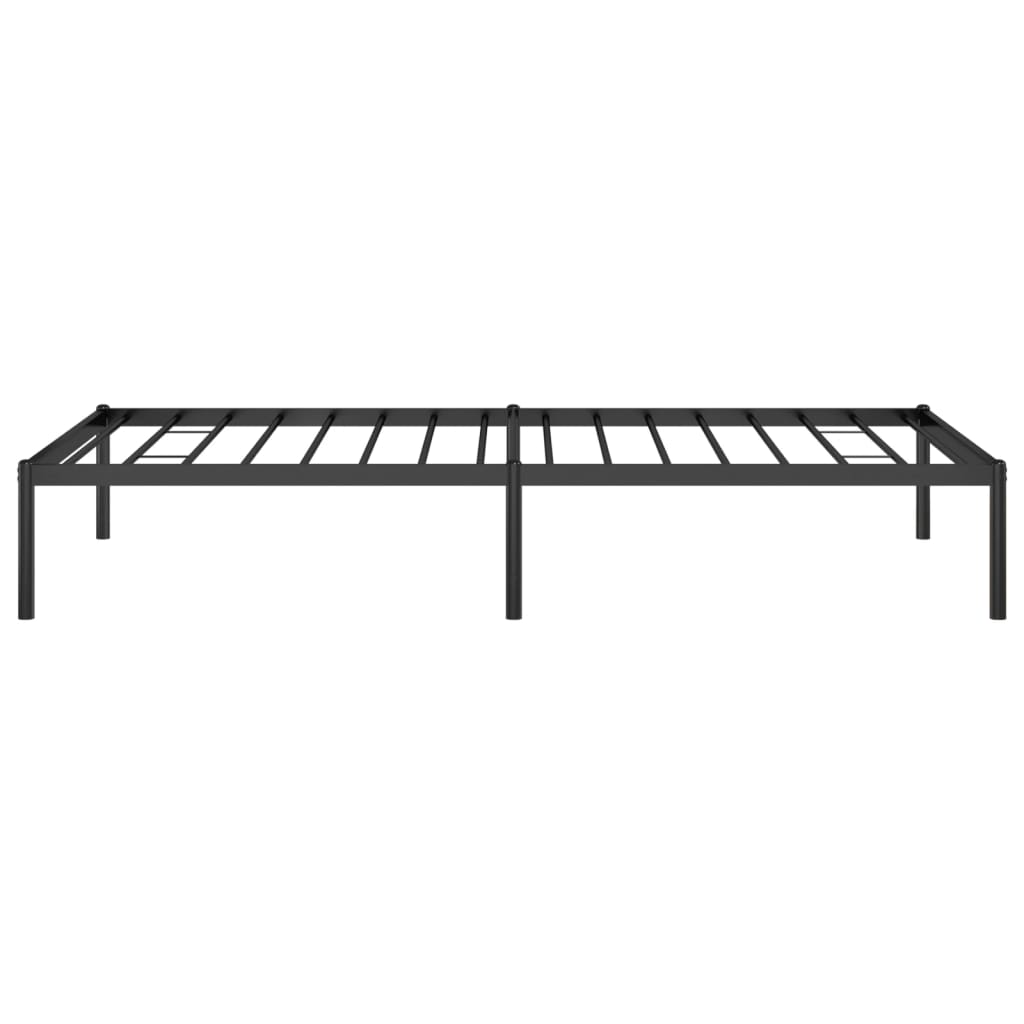 Estrutura de cama metal 90x190 cm preto