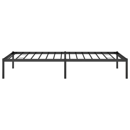 Estrutura de cama metal 90x190 cm preto