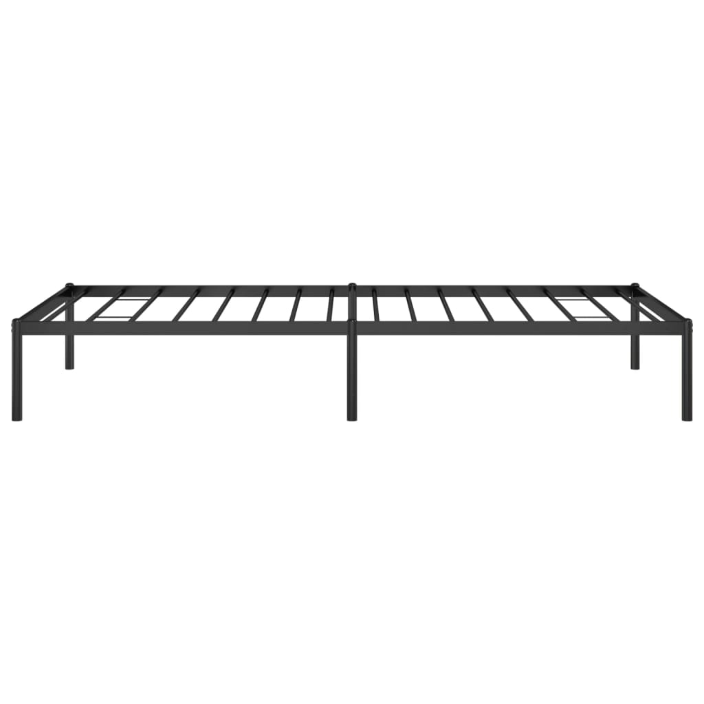 Estrutura de cama 90x200 cm metal preto