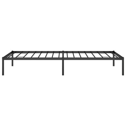 Estrutura de cama 90x200 cm metal preto