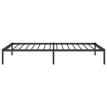 Estrutura de cama metal 107x203 cm preto