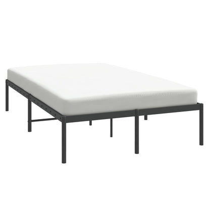 Estrutura de cama 120x190 cm metal preto