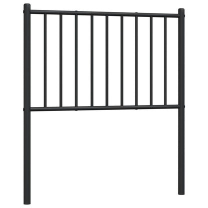 Cabeceira de cama 75 cm metal preto