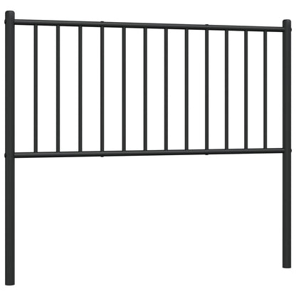 Cabeceira de cama 100 cm metal preto