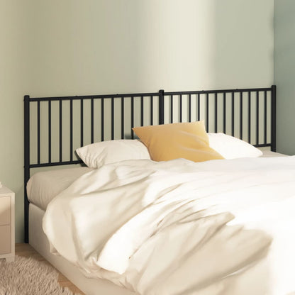 Cabeceira de cama 193 cm metal preto