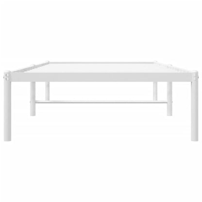 Estrutura de cama 80x200 cm metal branco