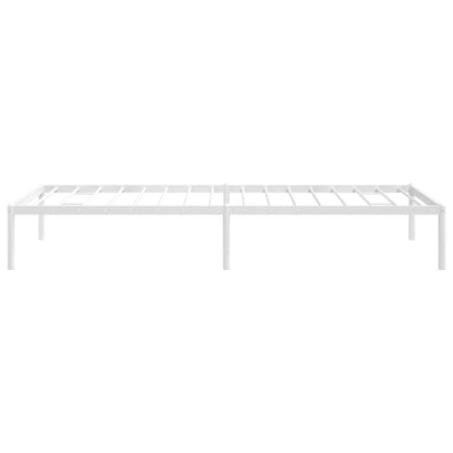 Estrutura de cama 80x200 cm metal branco