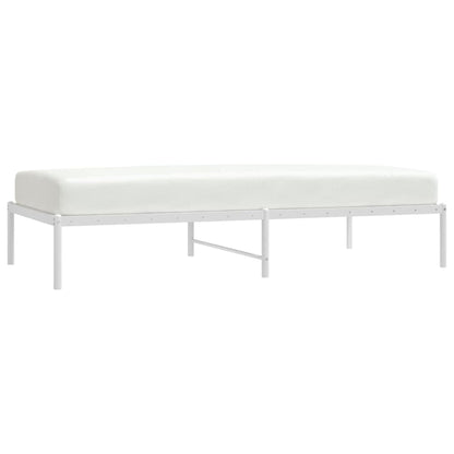 Estrutura de cama metal 90x190 cm branco