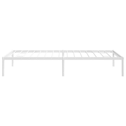 Estrutura de cama metal 90x190 cm branco