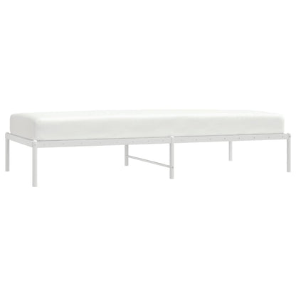 Estrutura de cama metal 90x200 cm branco