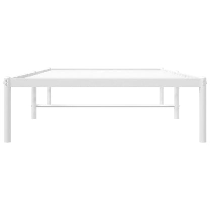 Estrutura de cama metal 90x200 cm branco