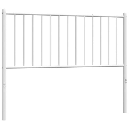 Cabeceira de cama 107 cm metal branco