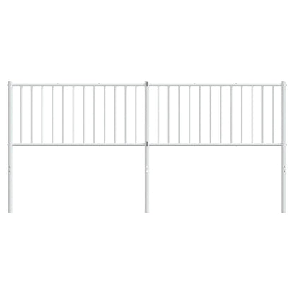 Cabeceira de cama 193 cm metal branco