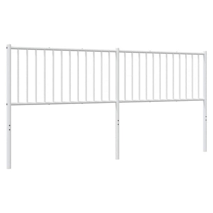 Cabeceira de cama 193 cm metal branco