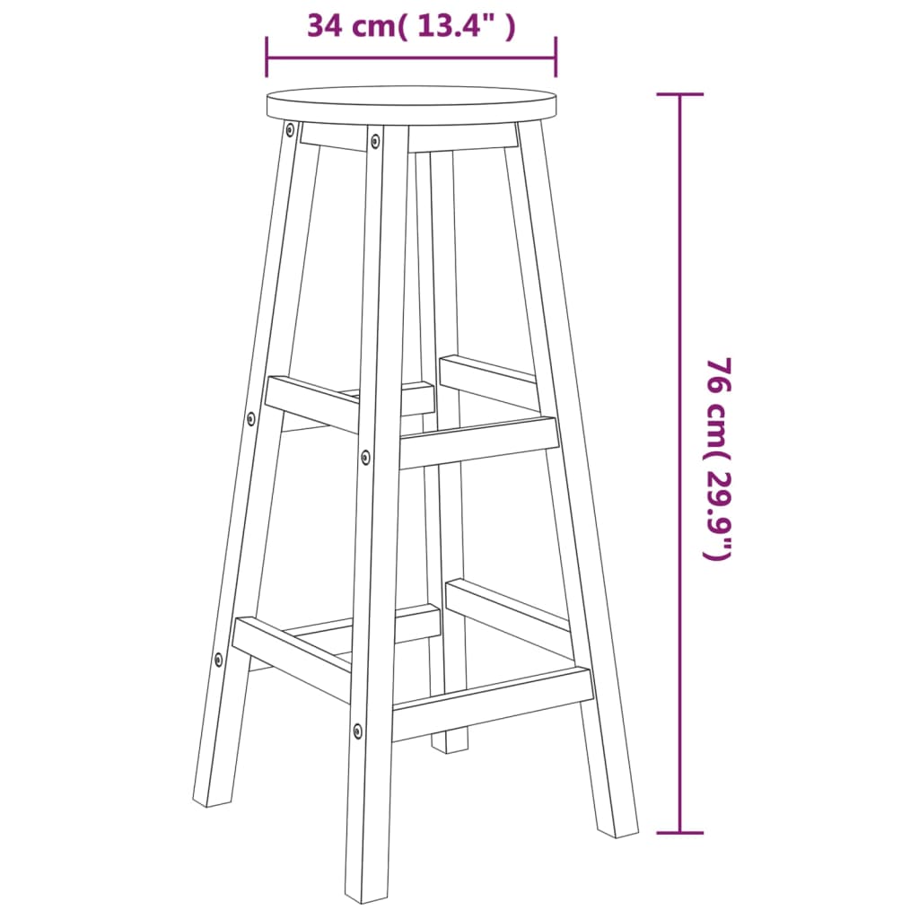 Conjunto de jantar p/ jardim 5 pcs madeira de acácia maciça