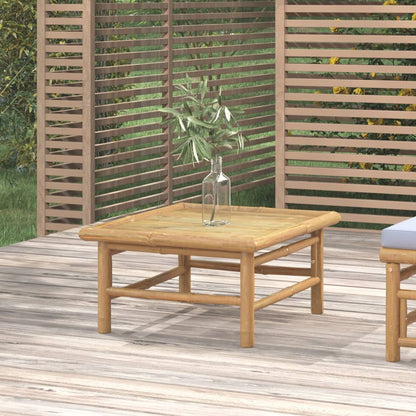 Mesa de jardim 65x55x30 cm bambu