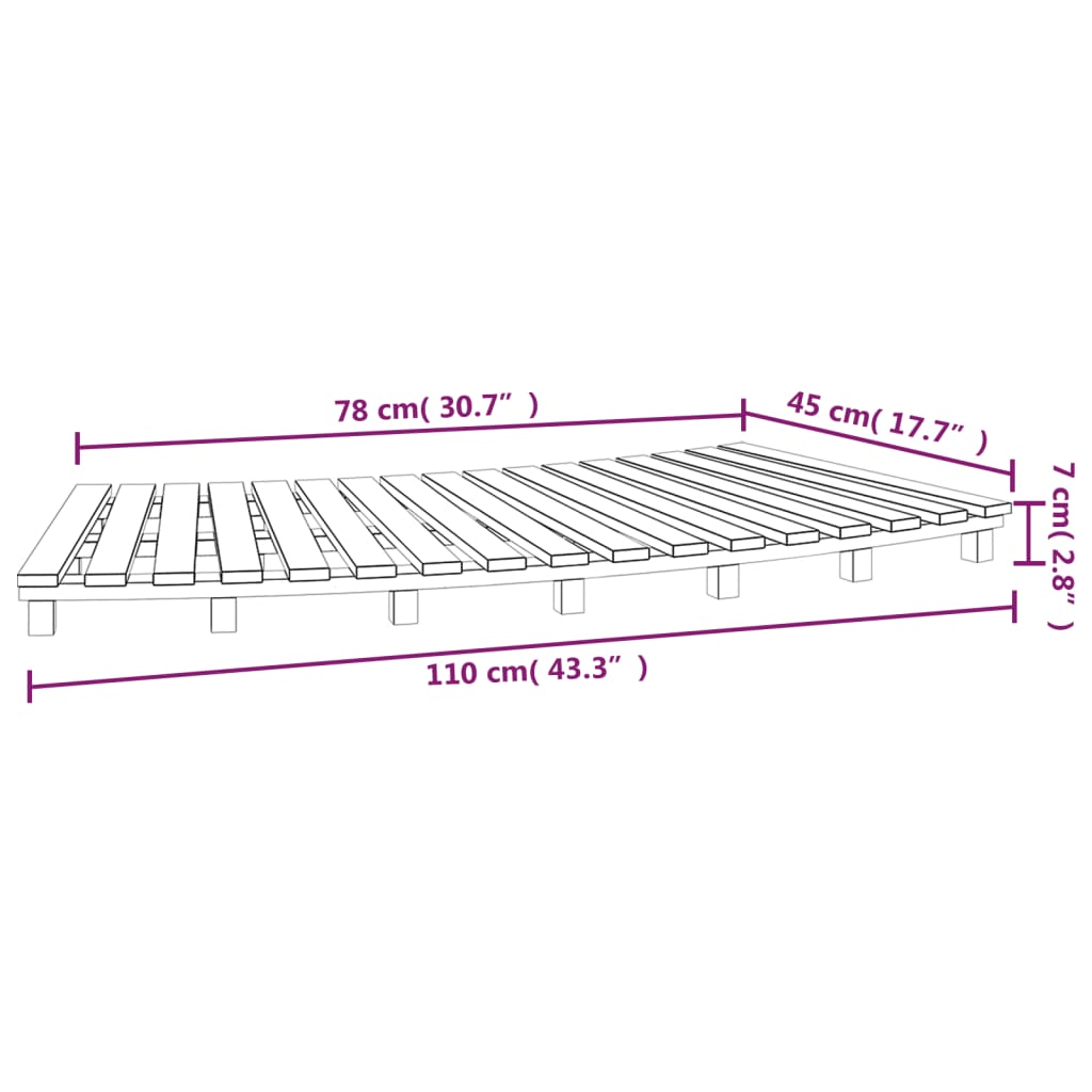 Degrau para spa 2 pcs madeira de acácia maciça