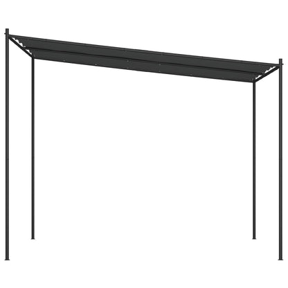 Gazebo 3x3 m 180 g/m² tecido e aço antracite