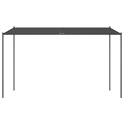 Gazebo 4x4 m 180 g/m² tecido e aço antracite