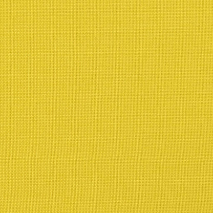 Sofá Cama - Cor Cinzento Amarelo - Em Tecido, Estrutura em Contraplacado e com os Assentos,  Encostos Espessamente Acolchoados em Espuma - 200x89x70 cm - Design Moderno