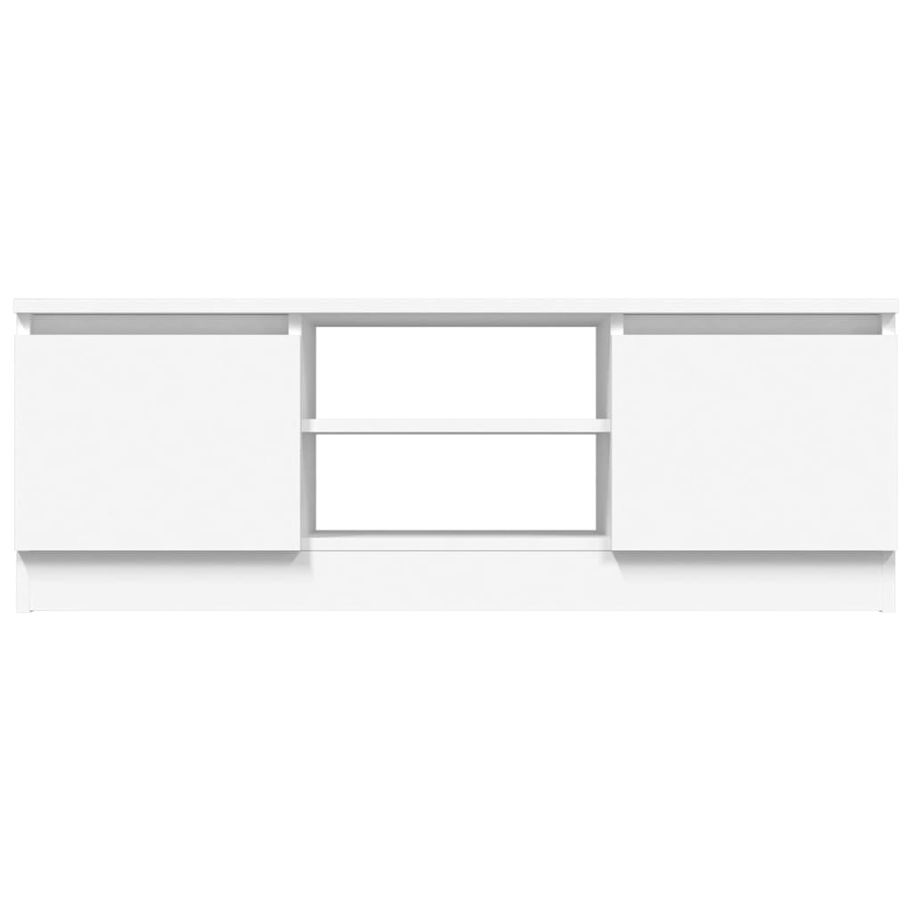 Móvel de TV com porta 102x30x36 cm branco