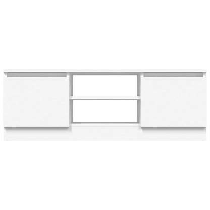 Móvel de TV com porta 102x30x36 cm branco