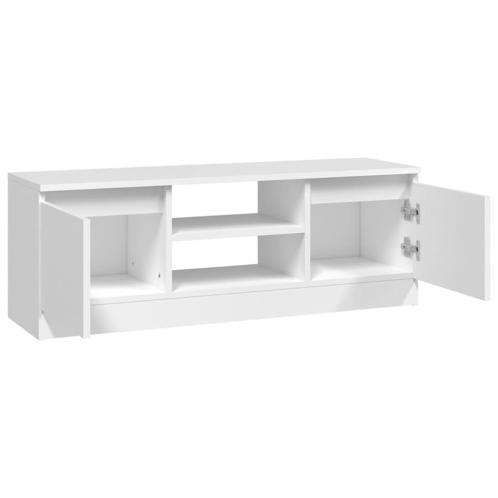 Móvel de TV com porta 102x30x36 cm branco