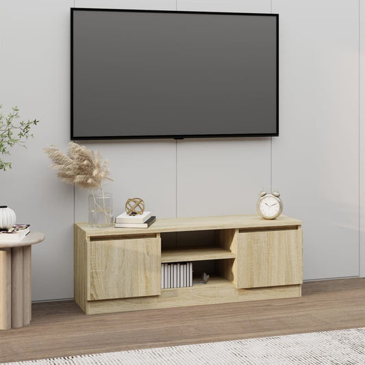 Móvel de TV Lorde de 102cm - Carvalho - Design Moderno