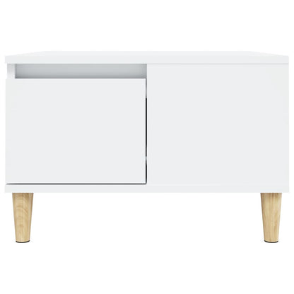 Mesa de centro 55x55x36,5 cm derivados de madeira branco