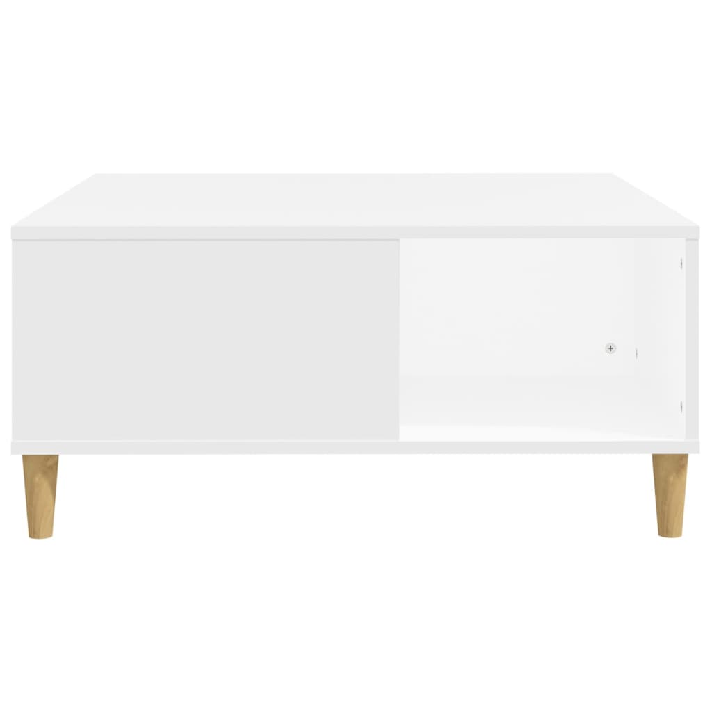 Mesa de centro 80x80x36,5 cm derivados de madeira branco