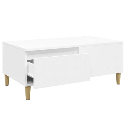 Mesa de centro 90x50x36,5 cm derivados de madeira branco