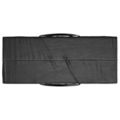 Sacos de arrumação p/ almofadões jardim 2 pcs polietileno preto