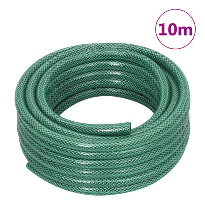 Mangueira de jardim com conjunto de encaixe 0,6" 10 m PVC verde