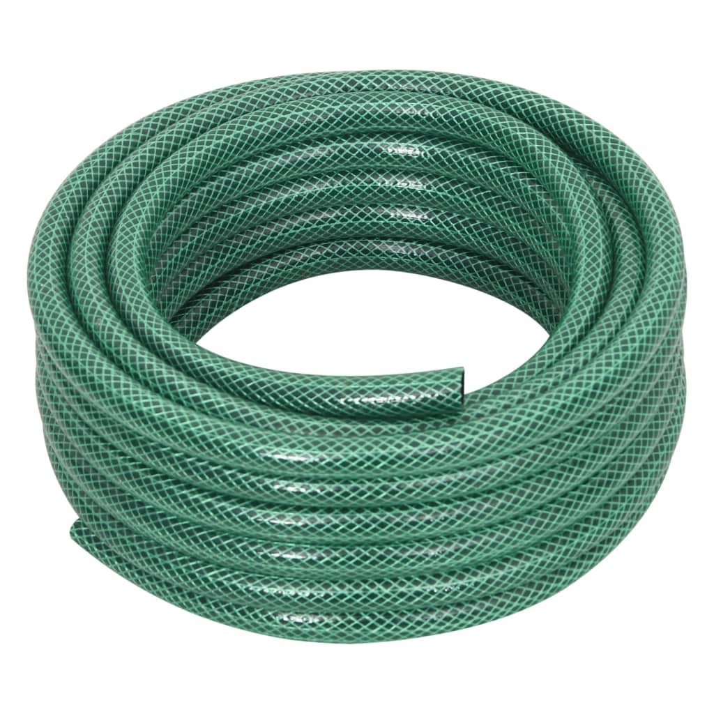 Mangueira de jardim com conjunto de encaixe 0,6" 20 m PVC verde