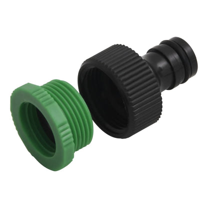 Mangueira de jardim com conjunto de encaixe 0,6" 50 m PVC verde