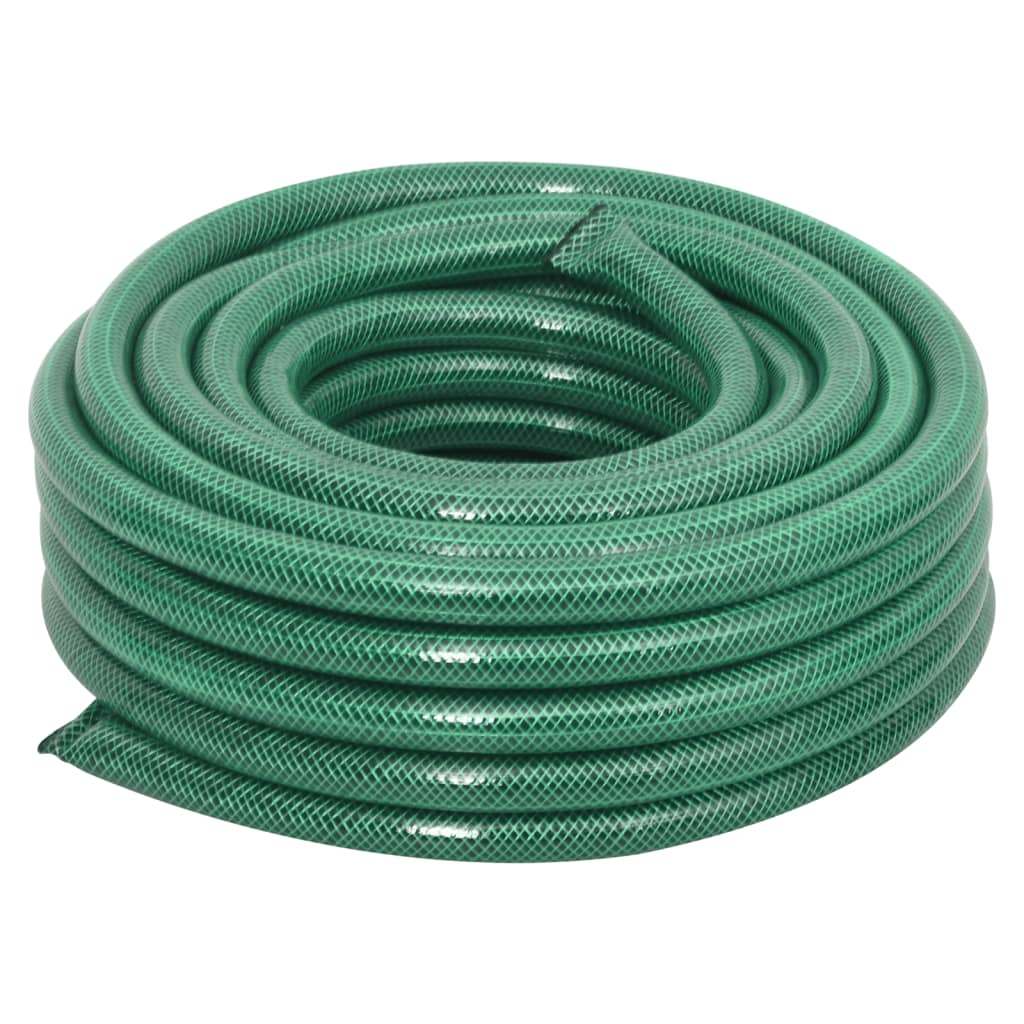 Mangueira de jardim com conjunto de encaixe 0,9" 10 m PVC verde