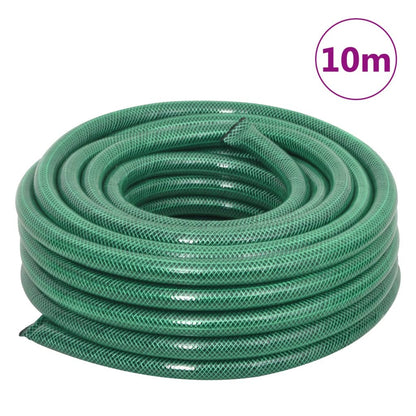 Mangueira de jardim com conjunto de encaixe 0,9" 10 m PVC verde